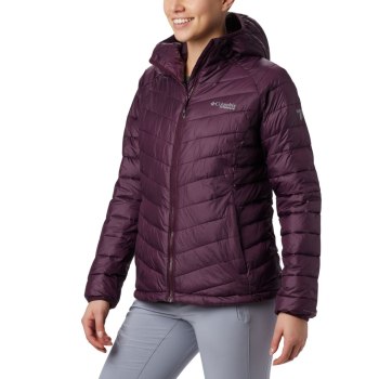 Columbia Snow Country Hooded, Chamarras Negros Rosas Para Mujer | 350869-VRX